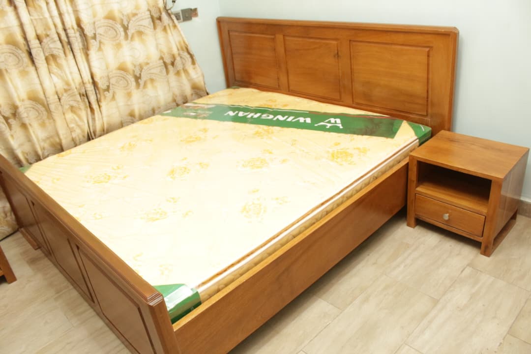 solid wood BedFrame
